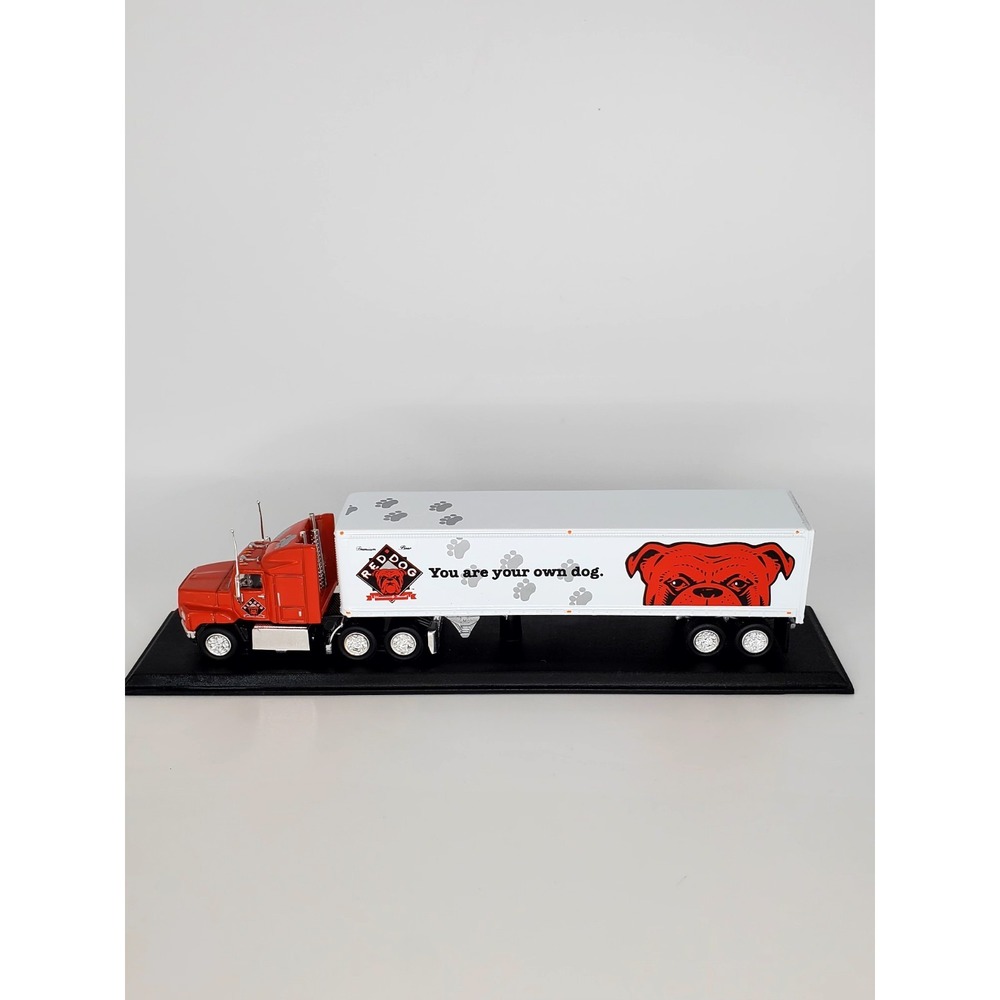 1996 Plank Road Brewery Red Dog Authentic Replica Semi Truck Die Cast